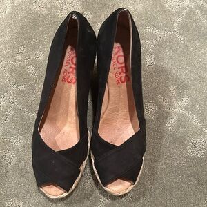 Michael Kors cork wedges